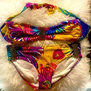 Womens 2pc Bathing Suit. Size Small